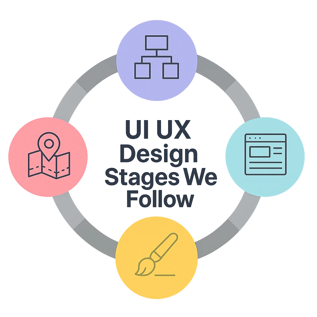 UI UX Design Stages We Follow